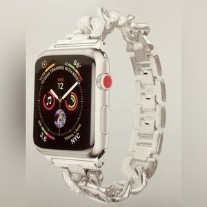 Royal Tech Silver Bling Band w/Tools to Adjust Links -Apple-  38MM/40MM/41MM NIB